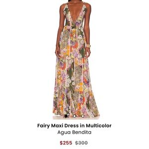 Fairy Maxi Dress - Agua Bendita - Revolve